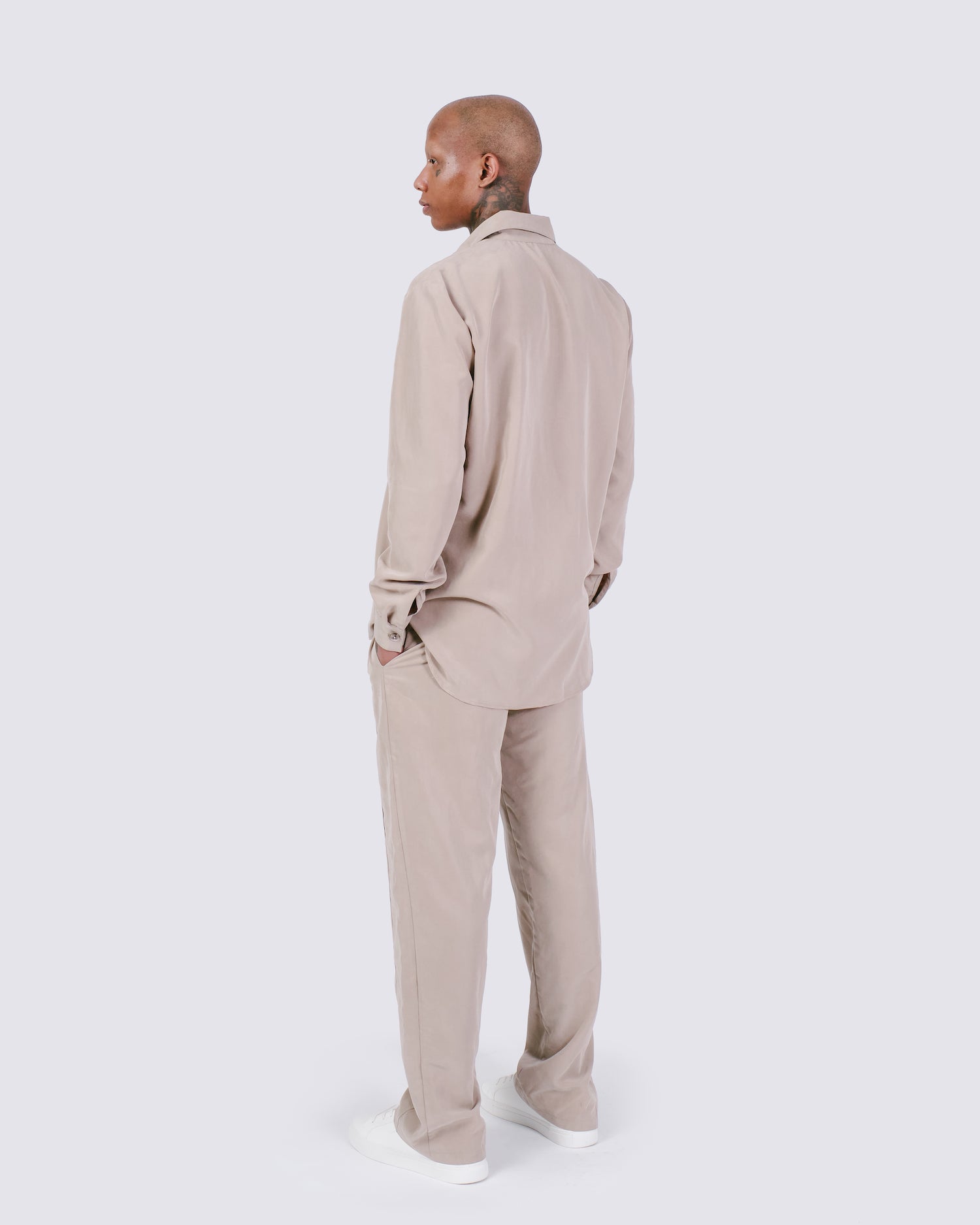 Antoine Track Pants in Tencel Rayon